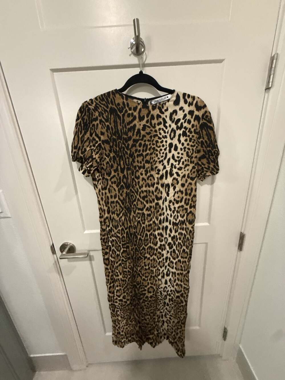 NWT ZARA FW24 ANIMAL PRINT DRESS ZW COLLECTION LEOPARD 8252/163 XS-XL